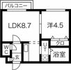 feerique（フェリーク）の間取り画像