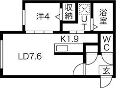 FORTUNA豊平公園の間取り画像