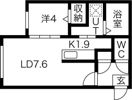 FORTUNA豊平公園の間取り画像