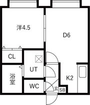 セレス2・6の間取り画像