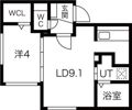 クレイパレス美園の間取り画像