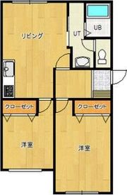 ミリオンベル美園の間取り画像