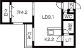 トログランデ発寒の間取り画像