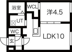 Cherisis北円山（シェリシス北円山）の間取り画像