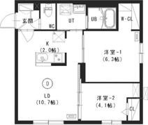 Cefiro Manzoni （セフィーロ・マンゾーニ）の間取り画像