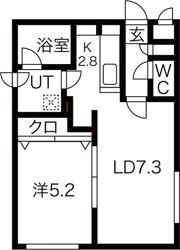 claris（クラリス）の間取り画像