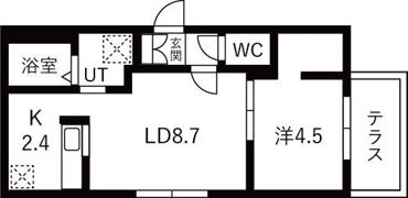 CREA ASABUの間取り画像
