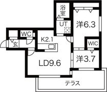 DPレジデンス元町の間取り画像