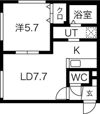 ecoa南郷17丁目の間取り画像