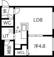 Leap Square H13の間取り画像