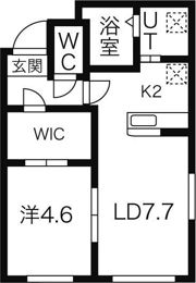 アッサンブラージュC.T.Wの間取り画像
