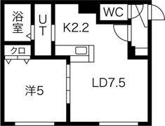 CLARICE元町（クラリーチェ元町）の間取り画像