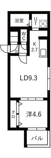 amenity新札幌 （アメニティ新札幌）の間取り画像