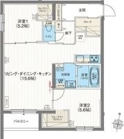 エフュート南円山の間取り画像