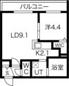eleverひばりが丘の間取り画像
