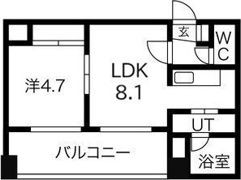 スカイパレスN18の間取り画像