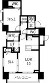 レーベン北24条THE RESILIAの間取り画像