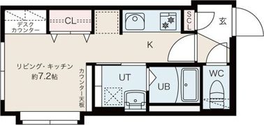 Sheraton札幌元町の間取り画像