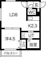 Bella Lunaひばりヶ丘の間取り画像