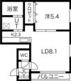 グランメール ROSAの間取り画像