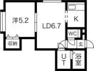 マイルーム宮の沢の間取り画像