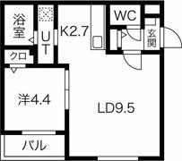 サンステージ宮の沢STの間取り画像