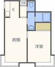 アイビーパレス28Aの間取り画像
