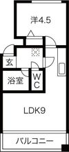 ルミエール1.9の間取り画像