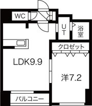 エクセレント弐番館の間取り画像