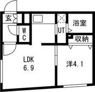 ヴィヴレ平岸の間取り画像