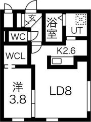 white court（ホワイトコート）の間取り画像
