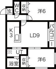 ブランシャール eleganceの間取り画像