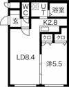 グランメール本郷通の間取り画像