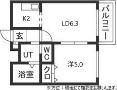 ブランノワール ラヴィの間取り画像