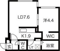 Alivio西町の間取り画像