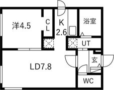 Noble Vista 南郷（ノーブルビスタ南郷）の間取り画像