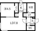Noble Vista 南郷（ノーブルビスタ南郷）の間取り画像