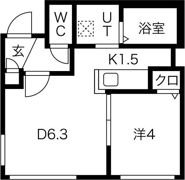 PRIMECOURT北円山の間取り画像