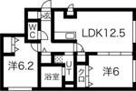 RainbowRoad南円山の間取り画像