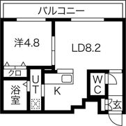 RESIDENCE SHINMEI HONGOU EASTの間取り画像