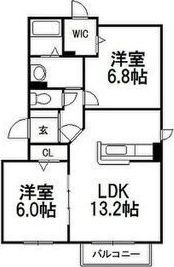 ライズの間取り画像