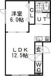 プランドール北27条の間取り画像