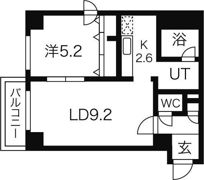 ヒースコートの間取り画像