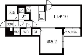 オルセー厚別中央の間取り画像