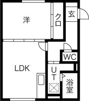 Y2ハイム北19条の間取り画像