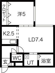 アルページュ平岸の間取り画像
