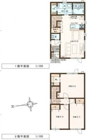正称ヒルサイド-N 澄川3条1丁目1-1 （戸建A）の間取り画像