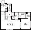 F-works月寒の間取り画像