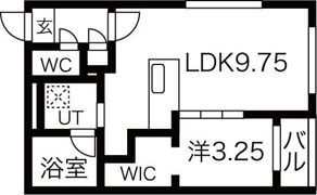 GLACIER東札幌（グレーシア東札幌）の間取り画像