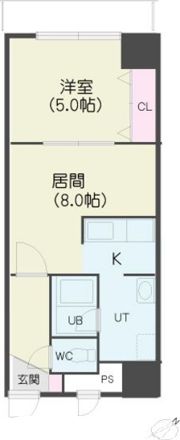パークヒルズ中の島21の間取り画像